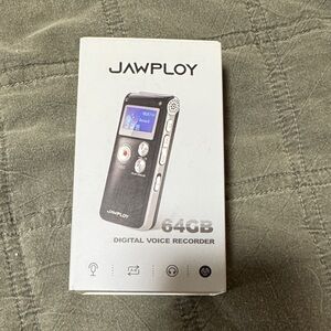 Black Digital Voice Recorder 64GB